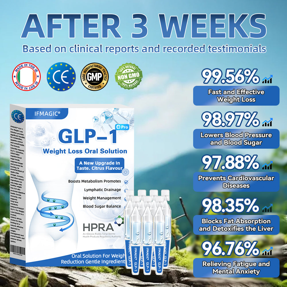 IFMAGIC® GLP-1 Pro Weight Loss Oral Solution💧Doctor Recommendations👩⚕️Suitable for chronic diseases, obesity, diabetes, cardiovascular diseases👍