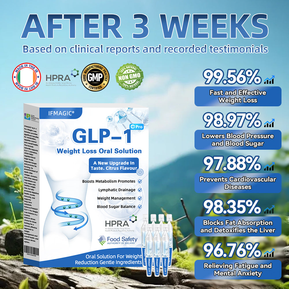 IFMAGIC® GLP-1 Pro Weight Loss Oral Solution💧Beaumont Hospital Doctor Recommendations👩⚕️Suitable for chronic diseases, obesity, diabetes, cardiovascular diseases👍