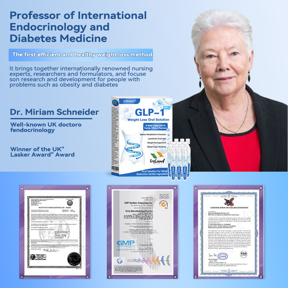 IFMAGIC® GLP-1 Pro Weight Loss Oral Solution💧Beaumont Hospital Doctor Recommendations👩⚕️Suitable for chronic diseases, obesity, diabetes, cardiovascular diseases👍