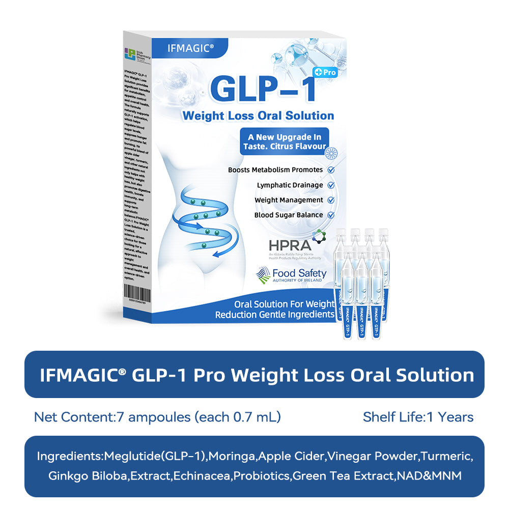 IFMAGIC® GLP-1 Pro Weight Loss Oral Solution💧Beaumont Hospital Doctor Recommendations👩⚕️Suitable for chronic diseases, obesity, diabetes, cardiovascular diseases👍