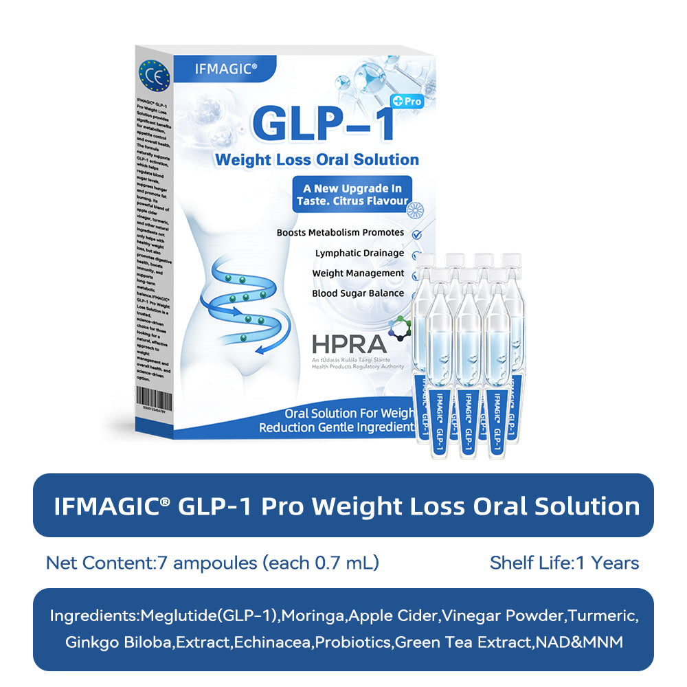 IFMAGIC® GLP-1 Pro Weight Loss Oral Solution💧Doctor Recommendations👩⚕️Suitable for chronic diseases, obesity, diabetes, cardiovascular diseases👍