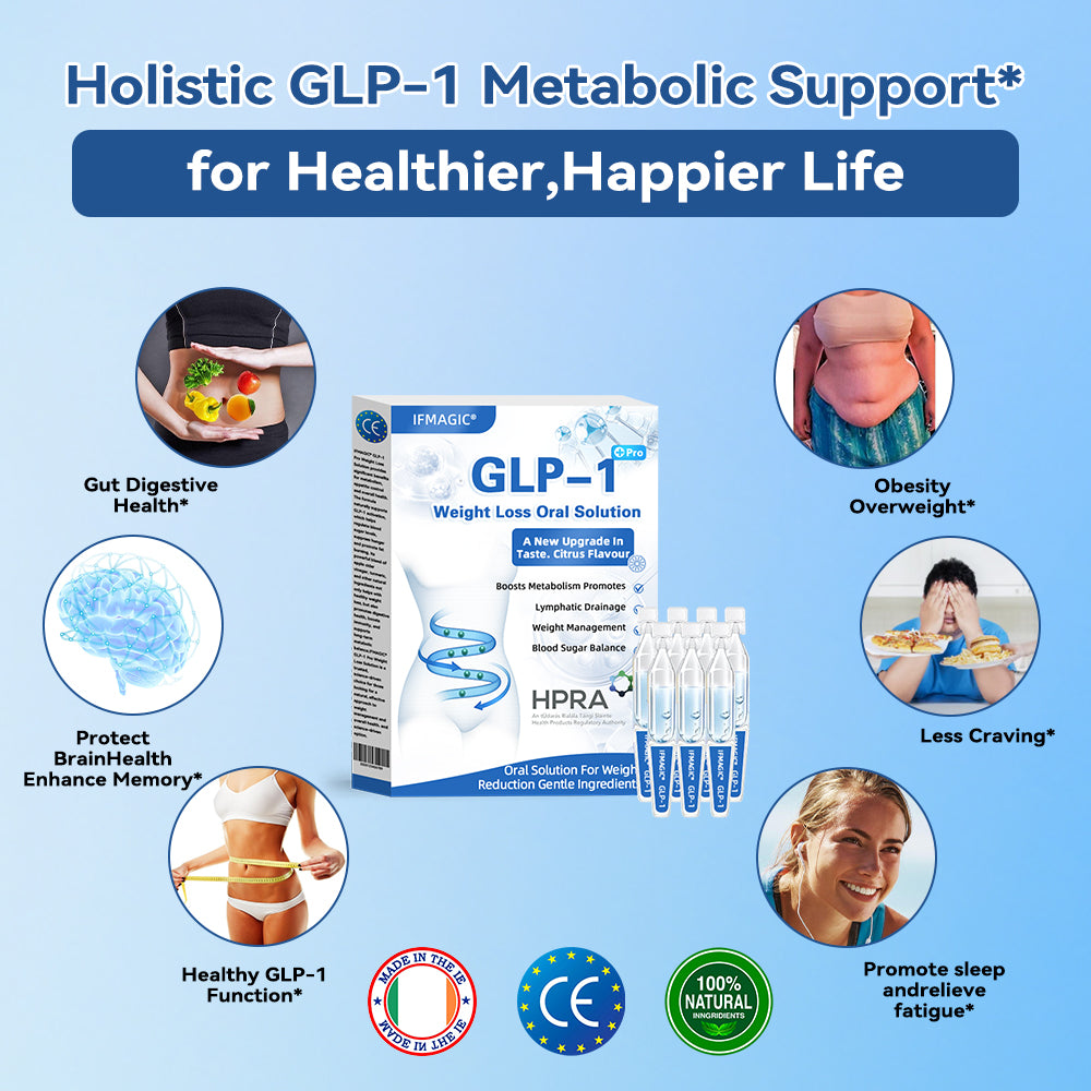 IFMAGIC® GLP-1 Pro Weight Loss Oral Solution💧Doctor Recommendations👩⚕️Suitable for chronic diseases, obesity, diabetes, cardiovascular diseases👍